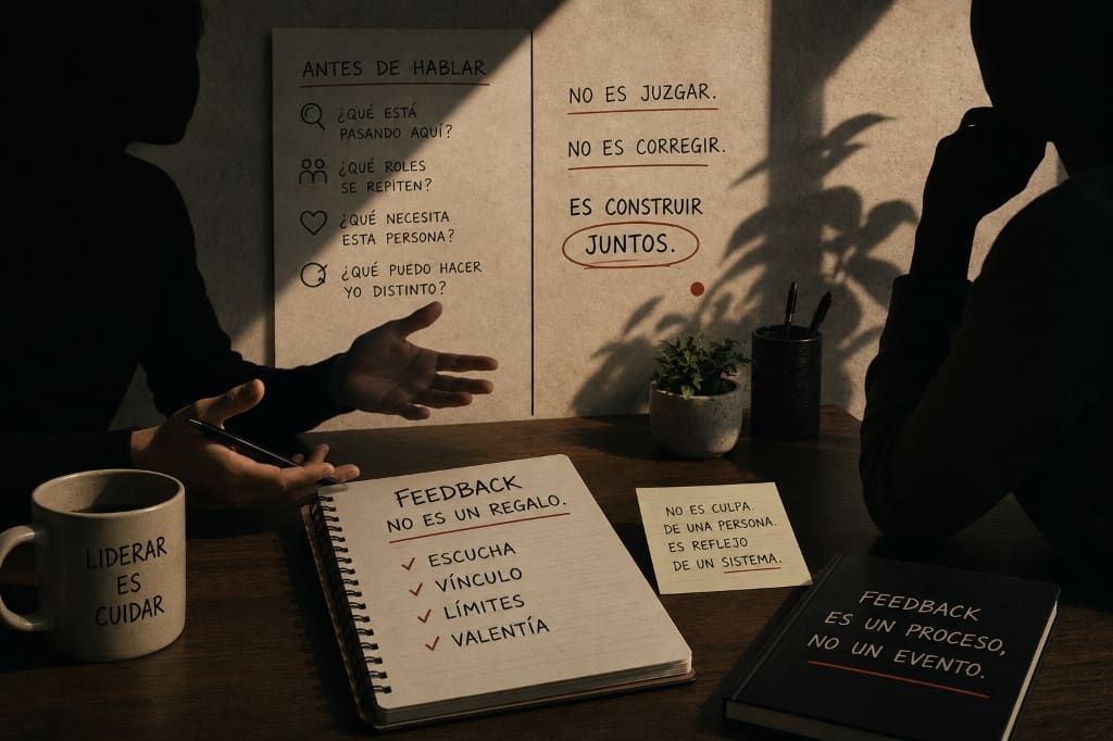 Feedback es un regalo: la gran mentira que todo líder repite